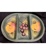 Divided Platter by Pizzato Made in Italy Fruit or Vegetable Tray 17&quot;X12&quot; - £15.09 GBP