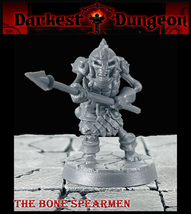 Bone Spearman Skeleton DnD D&amp;D Fantasy miniatures DARKEST DUNGEON - $2.99