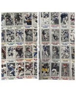 Lot of 42 Vintage 1992 NFL Gameday Cards featuring Team Players - £11.67 GBP