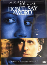 Don&#39;t Say a Word (DVD, 2002) Michael Douglas Like New - £7.15 GBP