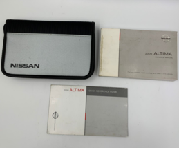 2006 Nissan Altima Owners Manual Set with Case OEM C02B40025 - $19.79