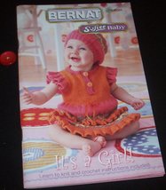 Bernat Softee Baby - It&#39;s a Girl! [Pamphlet] Book No. 530205 - £18.04 GBP
