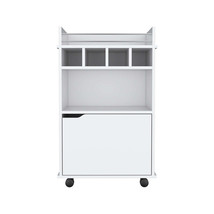 Kinsley White Bar Cart: Living Room Style - $3,722.37 MXN