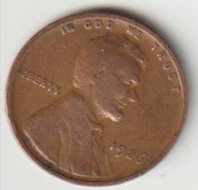 1926 wheat cent Age 97 years old KM#132 Buy now yeppers at Good old smokejoe13 . - £1.48 GBP