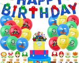 Mario Bros Birthday Party Supplies, Kids Party Favors for Boy Girl, 42Pc... - $26.05