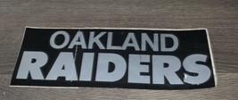 Oakland Raiders Vintage 1970’s-1980’s Decal - $258.43 MXN