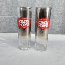 MGM Grand Crazy Horse Paris Glass Tumblers from Their Last Vegas Show 2 pc - $24.95