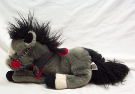 Pasadena Tournament Of Roses Well Fargo Gray Horse 17&quot; Plush Stuffed Animal Toy - £15.82 GBP
