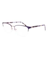 New CHIC Eyewear Purple HILLARY Eyeglasses 57/18/145 - $59.35