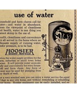 1922 Hoosier Water Supply System Indiana Advertisement Industrial Ephemera - $19.00