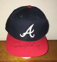 Dennis Martinez Atlanta Braves Signed Autographed Baseball Cap Hat MLB - £78.63 GBP