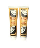 2 Burts Bees Coconut Oil Foot Cream Vitamin E Peppermint 4.3oz - £19.53 GBP