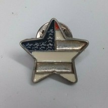 Vintage USA Flag Star Lapel Hat Pin - £4.26 GBP