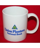 Vintage UNION PLANTERS NATIONAL BANK Ceramic COFFEE MUG CUP - $184.34 MXN