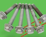 11-2016 bmw f10 528i 535i 550i front sub frame carrier bolt set of 6 har... - $49.00