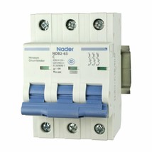 ASI NDB2-63C50-3 DIN Rail Mount Circuit Breaker, UL 1077 Supplemental - $43.99