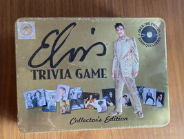 Elvis Presley The King Trivia Game Collectors Edition New Sealed *Side Has Dent* - £39.22 GBP