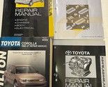 1997 Toyota Corolla Servizio Riparazione Negozio Officina Manuale Set W ... - $99.94
