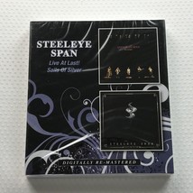 Steeleye Span Live At Last Sails Of Silver New Remastered 2 albums on 2 CD set - £19.62 GBP