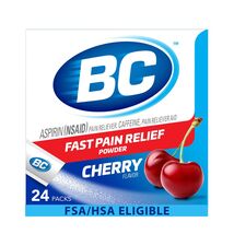 11/2026 BC Pain Relief Powder, Cherry, 24 ct (Pack of 1) - $9.65