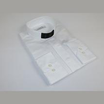 Mens CEREMONIA Clergy Pastor Priest Shirt 100% Cotton Turkey #stn 13 HYB White image 6
