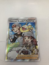 Pokemon Breeder&#39;s Nurturing 188/189 Darkness Ablaze Full Art Pokémon TCG - £2.77 GBP