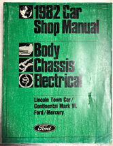 1982 Ford Car Shop Manual Body Chassis Electrical - $15.00