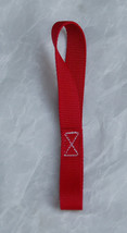 4x4 Winch Hook Pull Strap 10 inch Red Two Loop Twisted Warn, Mile Marker... - $13.81
