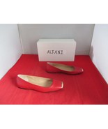 ALFANI Step N&#39; Flex Women&#39;s Neptoon Square-Toe Flats $69 US Size 6 - Red - $33.83 CAD