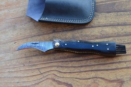 vintage damascus custom made mushroom knife From The Eagle Collection A5099 - £38.75 GBP