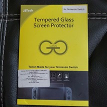 JETech Screen Protector for Nintendo Switch OLED 2021 Tempered Glass Film 2-Pack - £6.82 GBP