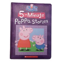 Peppa Pig 5-Minute Peppa Stories Hardcover 8 Total Stories Bedtime - £6.41 GBP