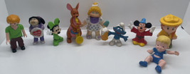 Lot of various vintage figures figurines toys characters disney scooby doo smurf - £8.49 GBP