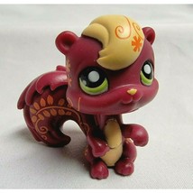 Littlest Pet Shop Squirrel Russet Green Eyes 1233 Authentic LPS 2007 Postcard - £3.83 GBP