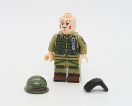 WW2 MOC minifigures US Army 101st paratrooper Normandy D-Day Easy company JA001 image 8