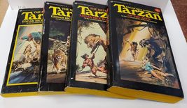 Tarzan of the Apes Books 1-4 - Taezan of the Apes, The Return of Tarzan, The Bea - £76.62 GBP