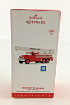 Hallmark Keepsake Christmas Tree Ornament 1959 GMC Fire Engine Brigade #14 2016 - $49.45