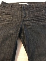 Level 99 Women&#39;s Jeans Crop 5 Pocket Distressed Stretch Jeans Size 29 X 24 - £28.75 GBP