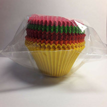 100 x 2&quot; Colorful Paper Cupcake Cases Wrapper Muffin Mold Liners Baking Cups - £8.93 GBP