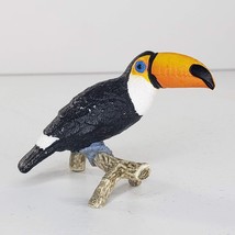 Schleich Toucan On Branch Bird Wildlife Animal Figure Retired #14777 - $16.82