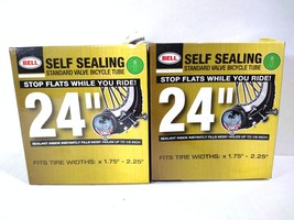 Bell 24&quot; Self Sealing Inner Tube For Bike 1.75 -2.25 Standard Valve Lot ... - $22.80
