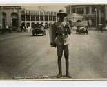 Traffic Police in Singapore Real Photo Postcard 1930&#39;s - £21.80 GBP