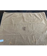 Hermes Suede Brown Dust Bag  W 35 xH 25 in.  Drawstring - $137.18 CAD
