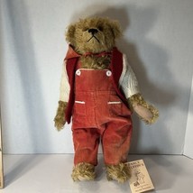 Vintage 16” Mohair Ltd Edition Handcrafted Teddy Bear by Melodie Malcolm... - $99.00