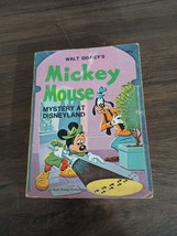 A Big Little Book Walt Disney&#39;s Mickey Mouse #5770 &quot;Mystery At Disneylan... - $9.90