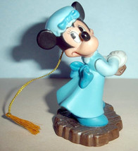 Disney Minnie Mouse Mrs Cratchit Ornament WDCC Mickey&#39;s Christmas Carol New - £31.05 GBP