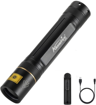 ALONEFIRE SV003 10W 365Nm UV Flashlight Portable Rechargeable Blacklight for Pet - £29.48 GBP