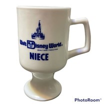 Vintage Walt Disney World White Niece Mug Cup - $9.99