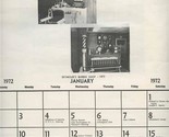 Harold Seymour&#39;s Barber Shop Calendar 1972 Harrisville New York  - £30.07 GBP