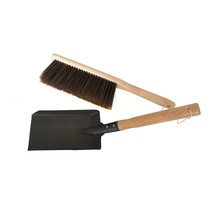 Fireplace Ash Shovel And Fireplace Brush Set, Hand Broom And Steel Ash S... - $23.99